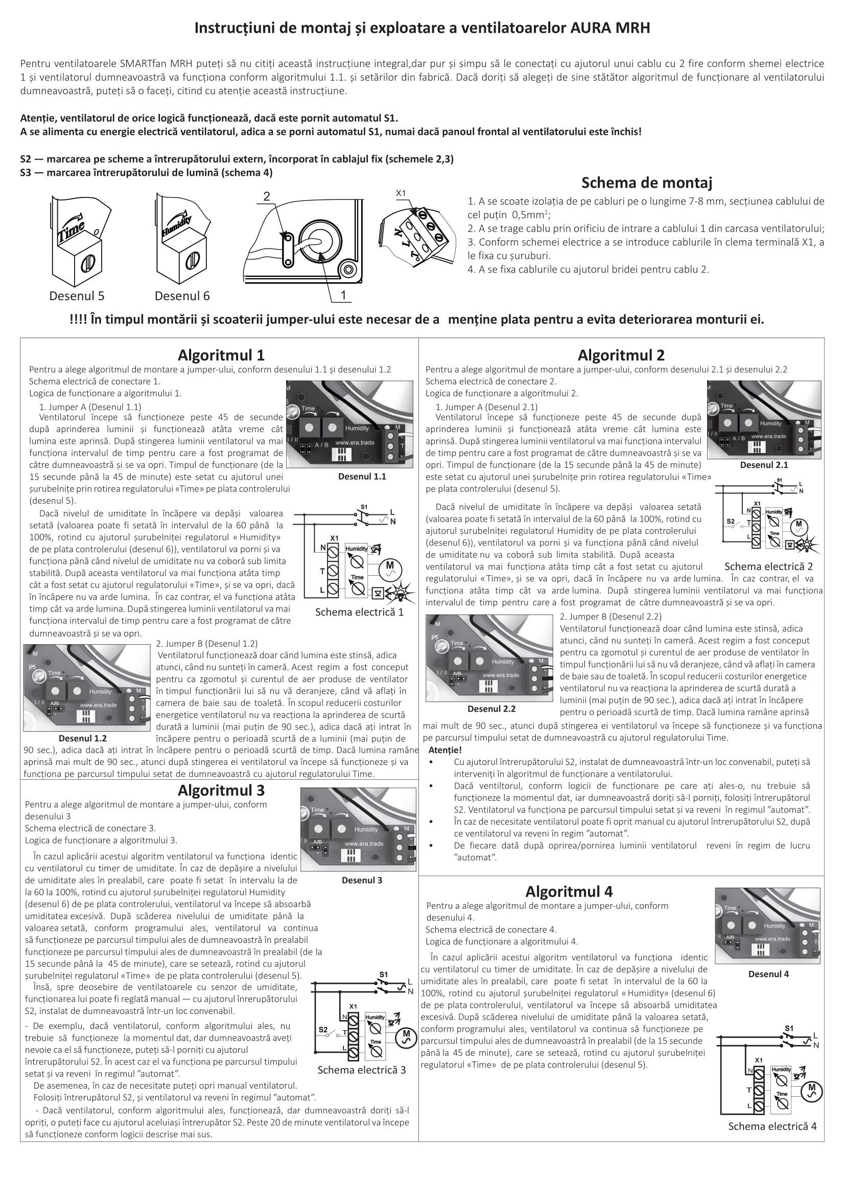 Ventilator baie AURA 4C MRH Silent, Clapeta antiretur, Garantie 2 ani, Motor Long Life 40000h, Debit 90mc/h, Ø100mm - OVIX - Găsești soluții de încălzire, răcire și ventilare, toate integrate și controlabile dintr-o singură platformă.
