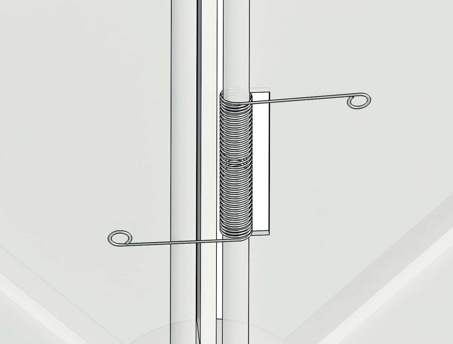 Clapeta antiretur pentru ventilator baie Ø125mm, plastic Alb - OVIX - Găsești soluții de încălzire, răcire și ventilare, toate integrate și controlabile dintr-o singură platformă.