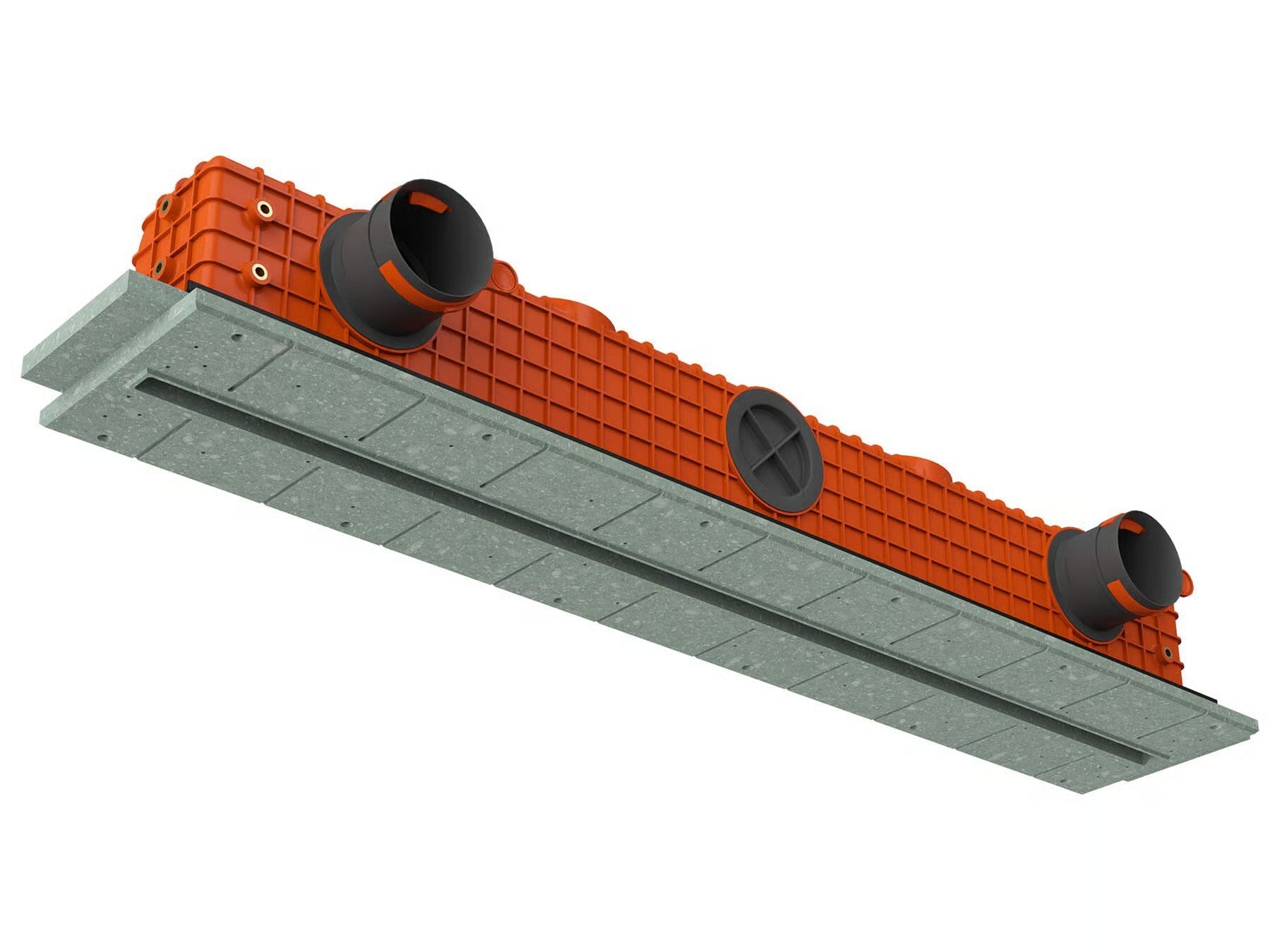 Grilă de ventilație încastrată în rigips Ergovent, LINEO PRO PROFILE 1000, 75mm - OVIX - Găsești soluții de încălzire, răcire și ventilare, toate integrate și controlabile dintr-o singură platformă.