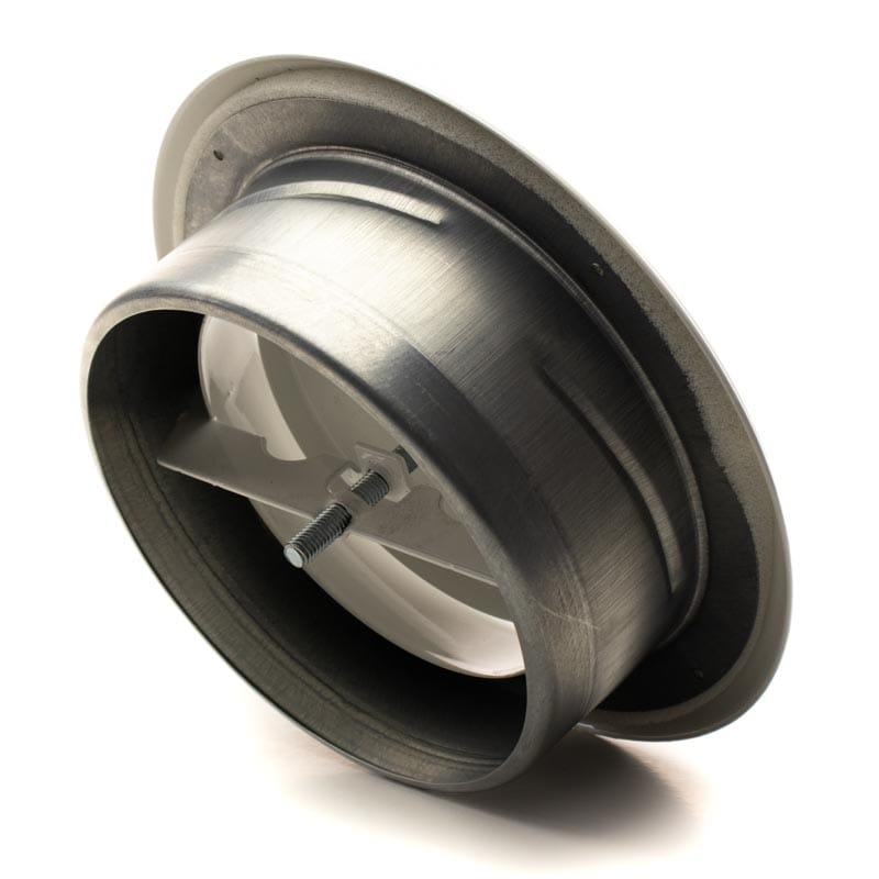 Anemostat de evacuare cu flansa ERA, Diametru125mm , Reglabil , Metal