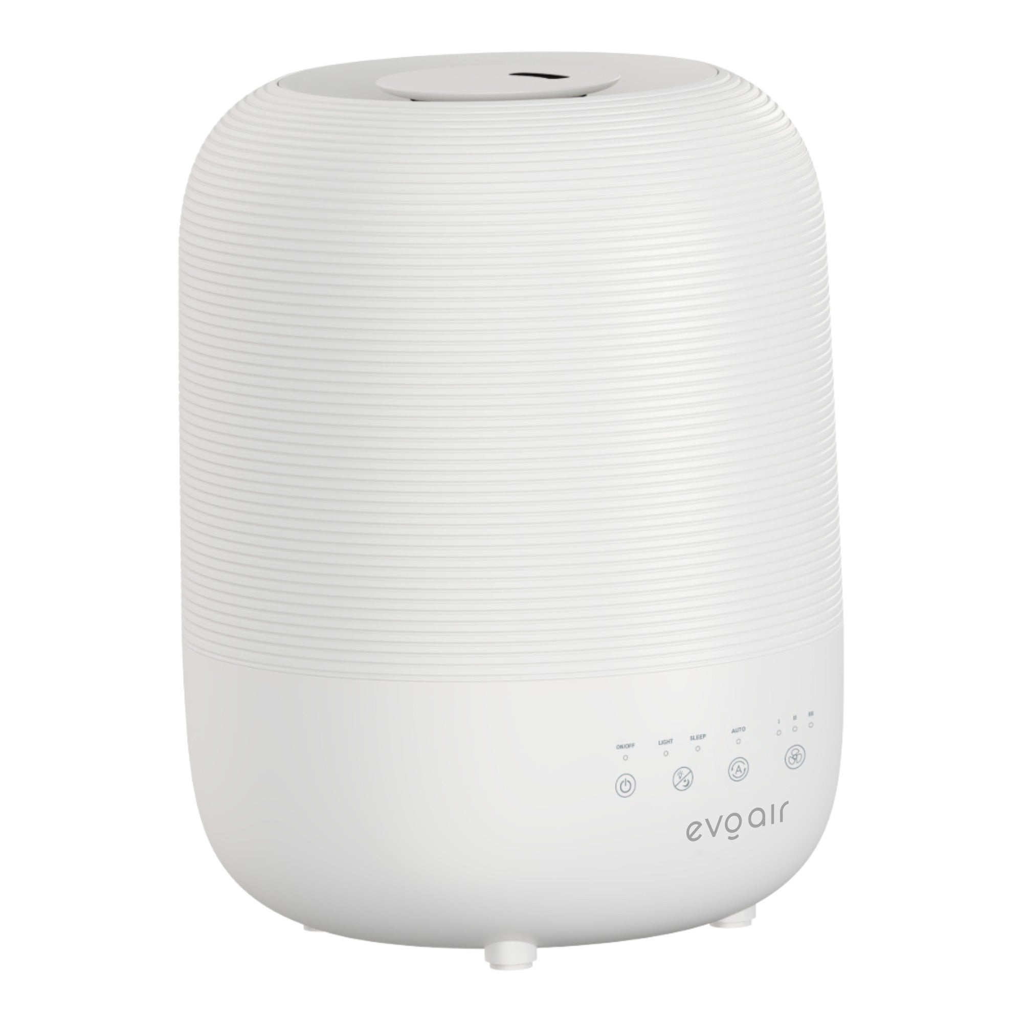 Umidificator Evoair UMIVA 3000 Rezorvor 3L, Capacitate de umidificare 300ml/h, Senzor umiditate, Mod Auto, Autonomie >8 ore, Indicator umiditate și temperatură, Alb - OVIX - Găsești soluții de încălzire, răcire și ventilare, toate integrate și controlabile dintr-o singură platformă.