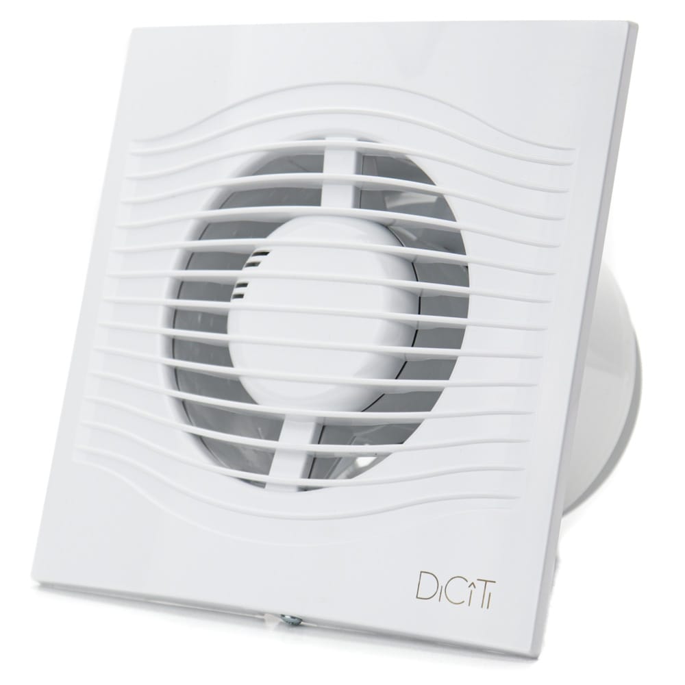 Ventilator baie SLIM 5C MRH- Ventilator de extractie cu clapeta antiretur D 125 si functie de control Fusion Logic 1.1 - OVIX - Găsești soluții de încălzire, răcire și ventilare, toate integrate și controlabile dintr-o singură platformă.