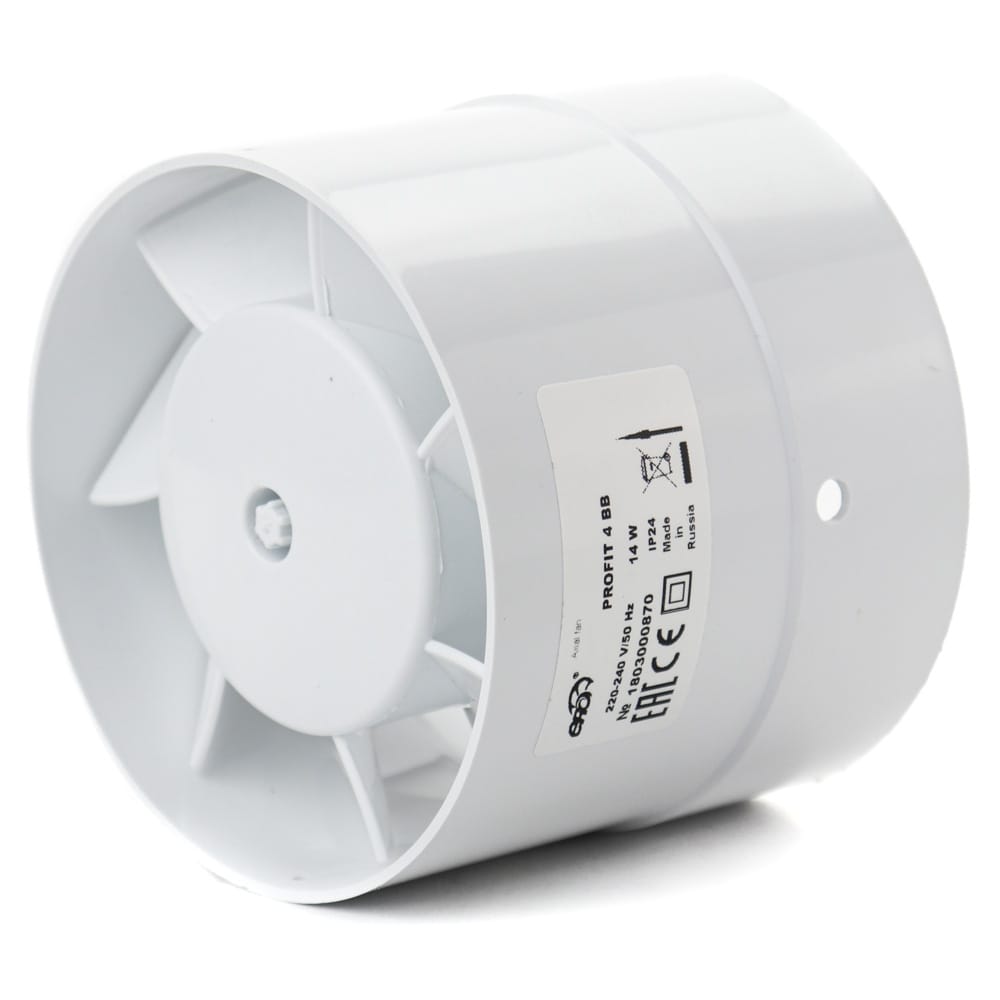 Ventilator de tubulatura axial PROFIT 4, Debit 107 mc/h - OVIX - Găsești soluții de încălzire, răcire și ventilare, toate integrate și controlabile dintr-o singură platformă.