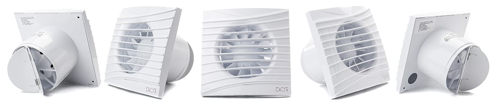 Ventilator baie SILENT 4C TURBO, Clapeta antiretur, Motor Long Life 40000h, Debit 120mc/h, Ø100mm - OVIX - Găsești soluții de încălzire, răcire și ventilare, toate integrate și controlabile dintr-o singură platformă.