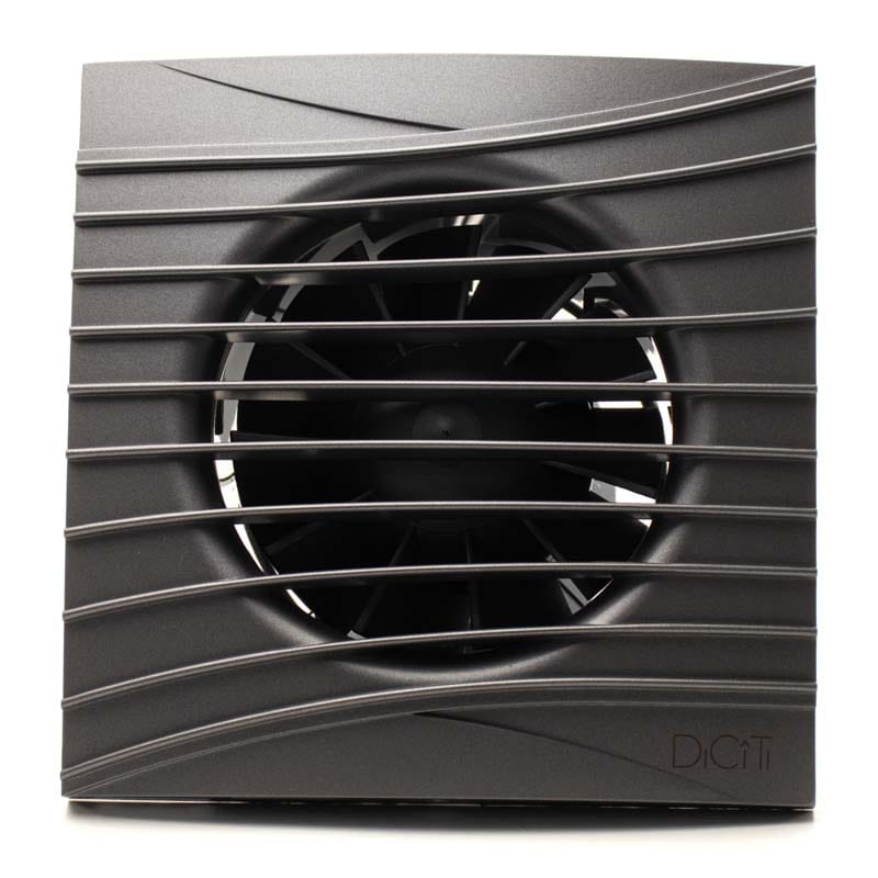 Ventilator baie SILENT 5C, Super Silent, Clapeta antiretur, Motor Long Life 40000h, Debit 180mc/h, Ø125mm, Dark Gray Metal - OVIX - Găsești soluții de încălzire, răcire și ventilare, toate integrate și controlabile dintr-o singură platformă.
