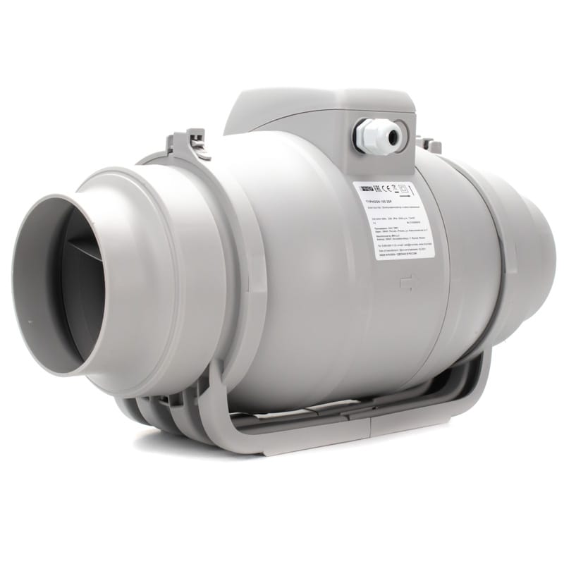 TYPHOON 250 2SP - Ventilator axial de tubulatura TYPHOON 250 2SP, Debit 1560mc/h, 2 Trepte de viteze, Diametru Ø250mm - OVIX - Găsești soluții de încălzire, răcire și ventilare, toate integrate și controlabile dintr-o singură platformă.