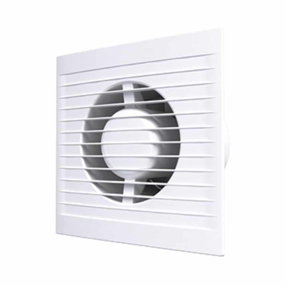 Ventilator baie A4C Diametru Ø100, Clapeta antiretur, Debit 90mc/h - OVIX - Găsești soluții de încălzire, răcire și ventilare, toate integrate și controlabile dintr-o singură platformă.
