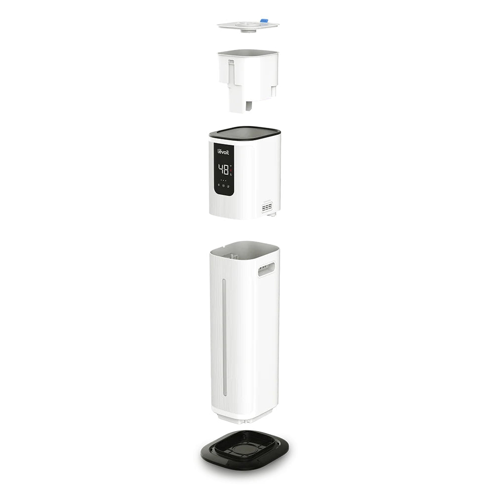 Umidificator LEVOIT - OasisMist 1000S Smart Ultrasonic Cool Mist Tower, Autonomie 100 ore, Control Voce , Telecomanda, Rezervor 10 L - OVIX - Găsești soluții de încălzire, răcire și ventilare, toate integrate și controlabile dintr-o singură platformă.
