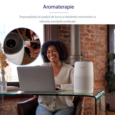 Purificator de aer Levoit Core Mini, Filtru 3 in 1 True HEPA, Panou Comanda Touch Screen, Alb - OVIX - Găsești soluții de încălzire, răcire și ventilare, toate integrate și controlabile dintr-o singură platformă.