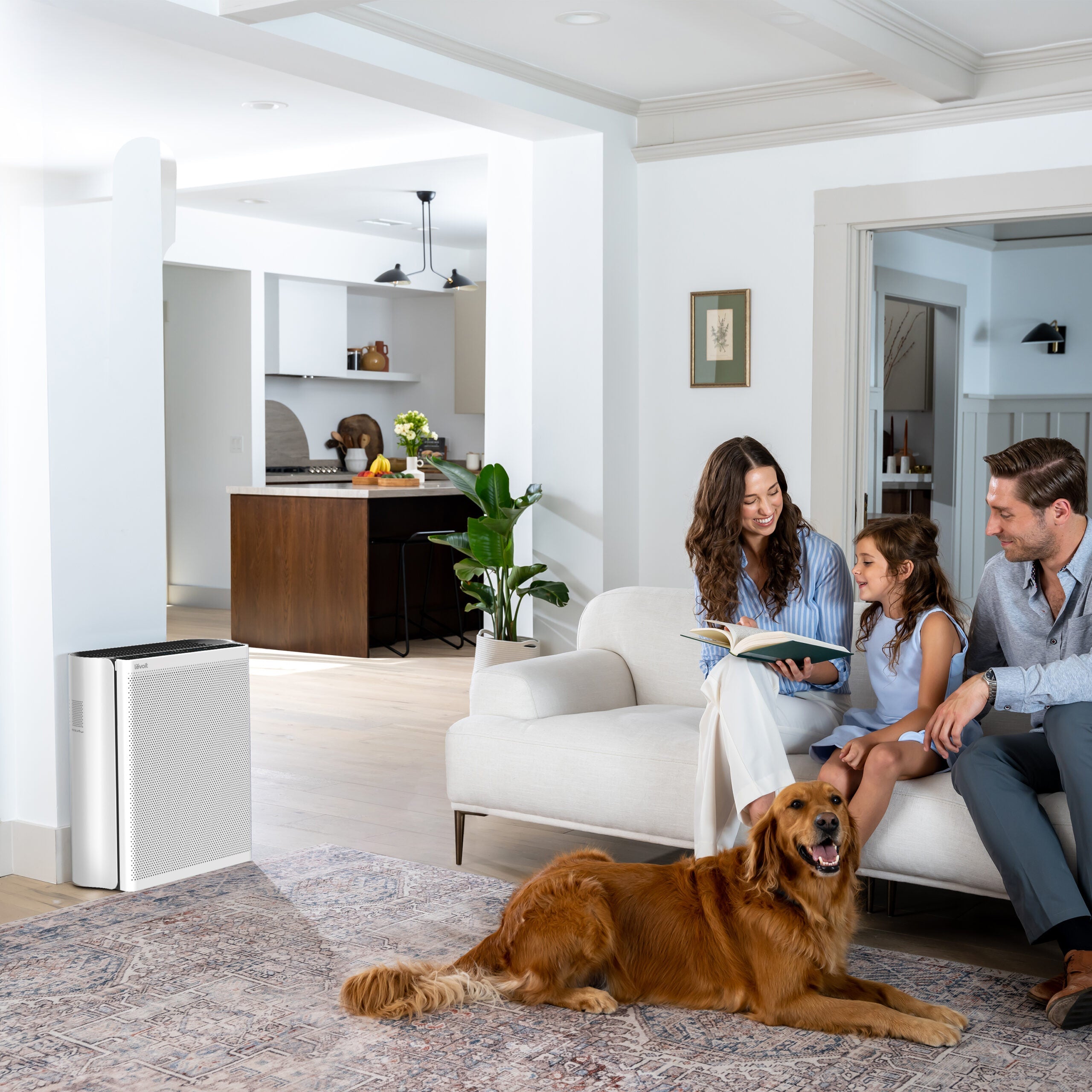 Purificator de aer Smart Levoit EverestAir Wi-Fi, Filtru True HEPA, Carbon Activ, Acoperire până la 100 m², Flux de Aer Multidirecțional, Mod Auto, Compatibil Alexa & Google Home, Touch Screen, Gri - OVIX - Găsești soluții de încălzire, răcire și ventilare, toate integrate și controlabile dintr-o singură platformă.