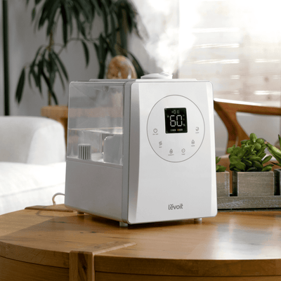 Umidificator de Aer LEVOIT LV600S SMART HYBRID, WI-FI Ultrasonic, Rezervor 6l, Super Silentios, Aromaterapie, Functie AUTO, Autonomie 50 Ore - OVIX - Găsești soluții de încălzire, răcire și ventilare, toate integrate și controlabile dintr-o singură platformă.