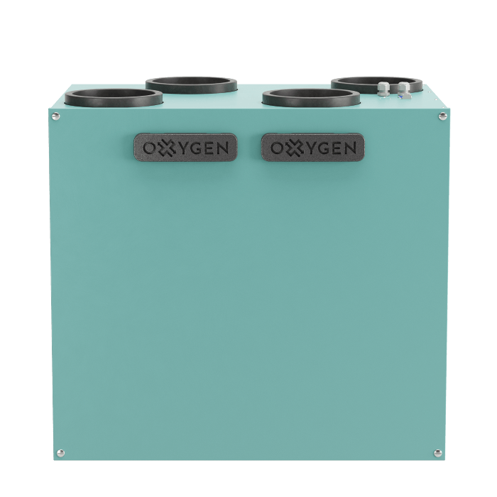 Oxygen Easy V400 centrala de ventilatie cu recuperare de caldura perete, montaj stanga