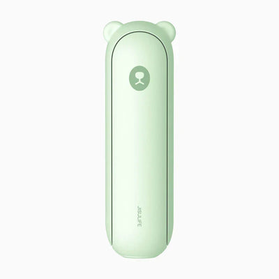 Ventilator portabil de mână JISULIFE, Life8 Plus, autonomie 11-46h, baterie 4500mAh, funcție Power Bank, lanternă LED, design pliabil, 3 viteze, încărcare rapidă, Verde mentă - OVIX - Găsești soluții de încălzire, răcire și ventilare, toate integrate și controlabile dintr-o singură platformă.