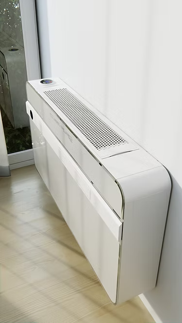 Aer condiționat fără unitate exterioară Silent Inverter, Zymbo - OVIX - Găsești soluții de încălzire, răcire și ventilare, toate integrate și controlabile dintr-o singură platformă.