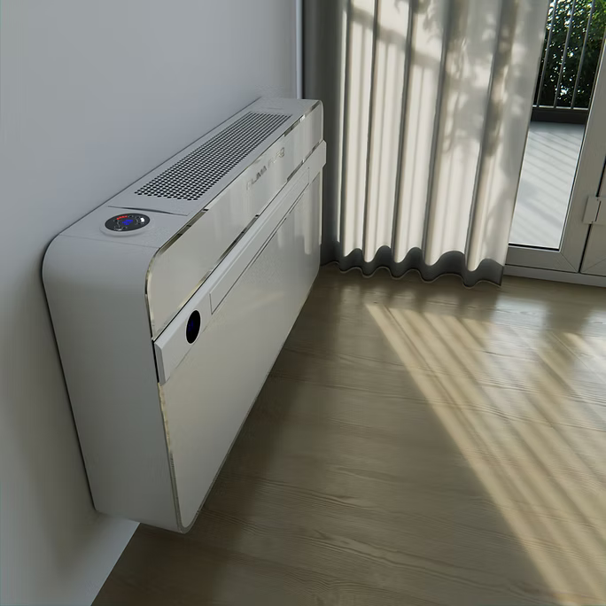 Aer condiționat fără unitate exterioară Silent, Zymbo - OVIX - Găsești soluții de încălzire, răcire și ventilare, toate integrate și controlabile dintr-o singură platformă.