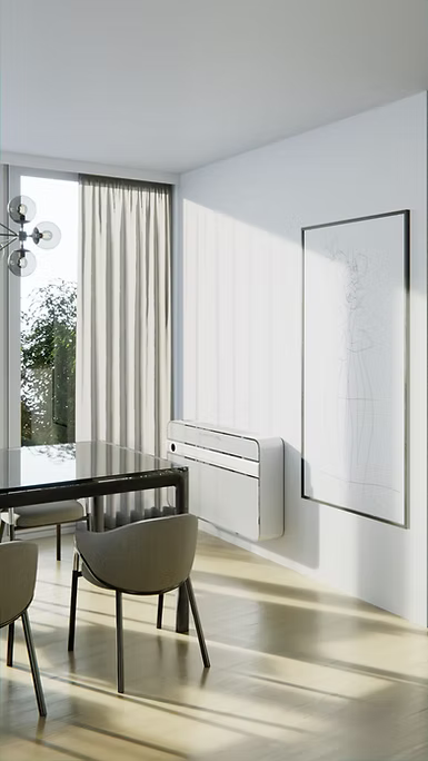 Aer condiționat fără unitate exterioară Silent Inverter, Zymbo - OVIX - Găsești soluții de încălzire, răcire și ventilare, toate integrate și controlabile dintr-o singură platformă.