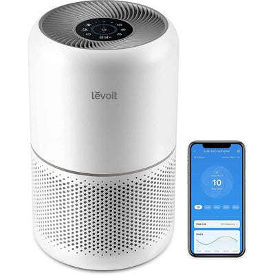 Purificator de aer Smart Levoit Core 300S Wi-Fi, Filtru 3 in 1 True HEPA, Carbon Activ, Senzor Calitate Aer, Mod Auto, Alexa, Google Home, Panou Comanda Touch Screen, Control Remote, Alb - OVIX - Găsești soluții de încălzire, răcire și ventilare, toate integrate și controlabile dintr-o singură platformă.