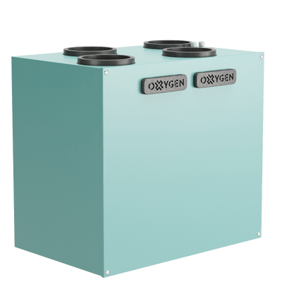 Oxygen Easy V600 centrala de ventilatie cu recuperare de caldura perete, montaj dreapta