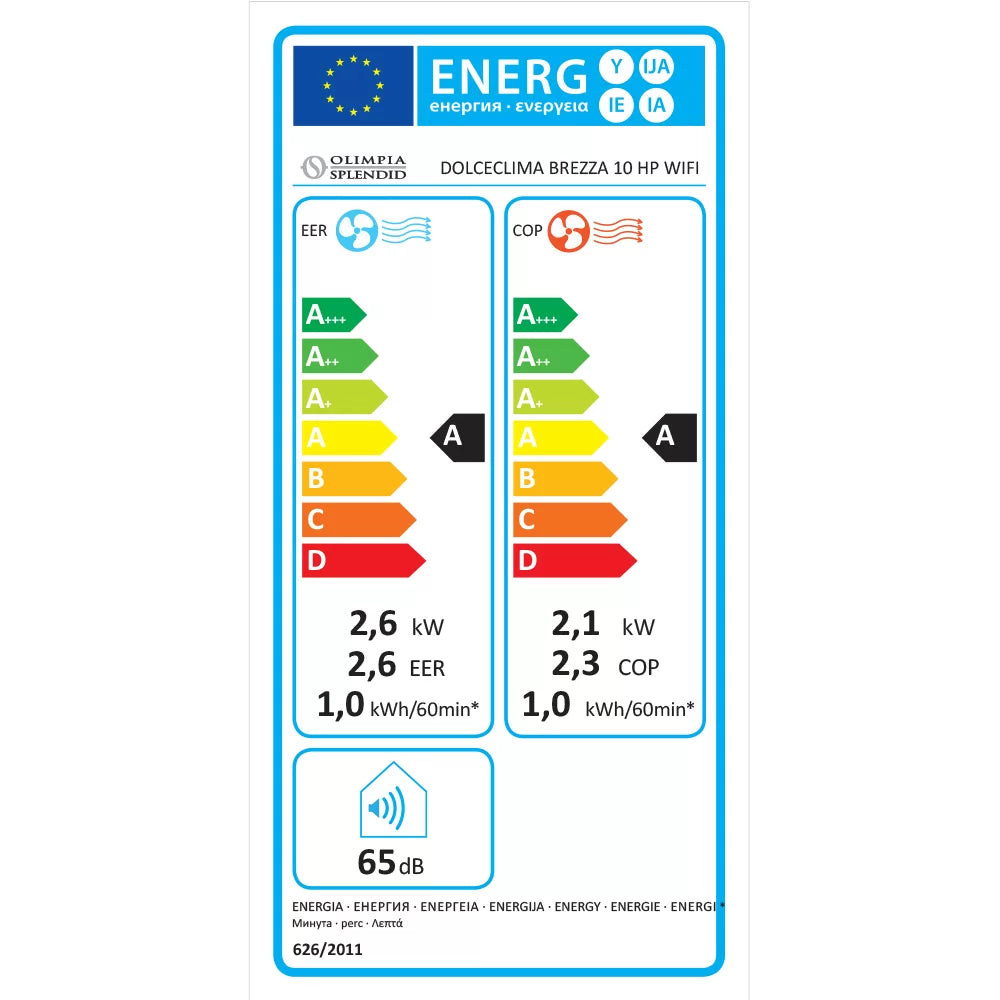 Aer condiționat portabil Olimpia Splendid DOLCECLIMA BREZZA 10 HP WIFI, 10.000 BTU - OVIX - Găsești soluții de încălzire, răcire și ventilare, toate integrate și controlabile dintr-o singură platformă.