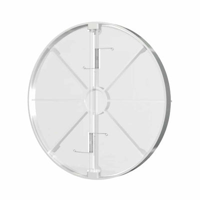 Clapeta antiretur pentru ventilator baie Ø125mm, plastic Alb - OVIX - Găsești soluții de încălzire, răcire și ventilare, toate integrate și controlabile dintr-o singură platformă.
