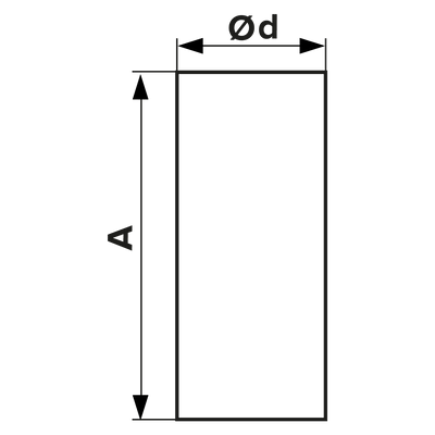 Tub Circular Ventilație (0.5M), Ø100mm, PVC - OVIX - Găsești soluții de încălzire, răcire și ventilare, toate integrate și controlabile dintr-o singură platformă.