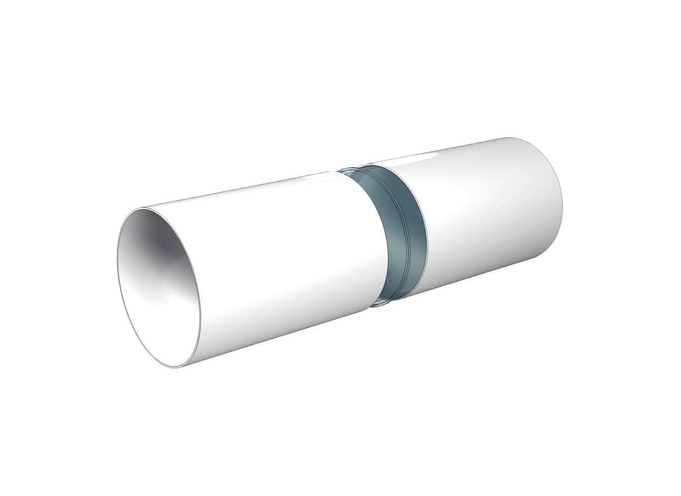 Tub Circular Ventilație (1M), Ø150mm, PVC