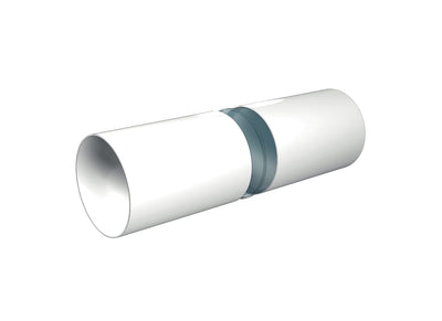 Tub Circular Ventilație (1M), Ø150mm, PVC - OVIX - Găsești soluții de încălzire, răcire și ventilare, toate integrate și controlabile dintr-o singură platformă.