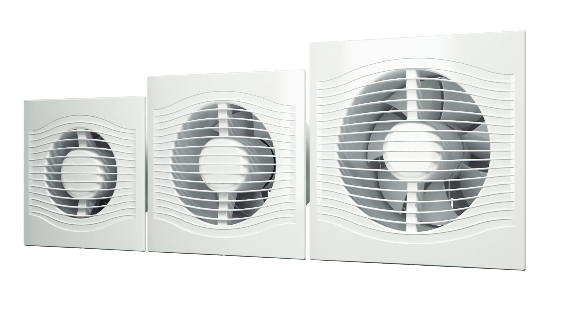 Ventilator baie SLIM 6C MR, Super Silent, Garantie 2 ani, Clapeta antiretur, Motor Long Life 40000h, Debit 250mc/h, Ø150mm