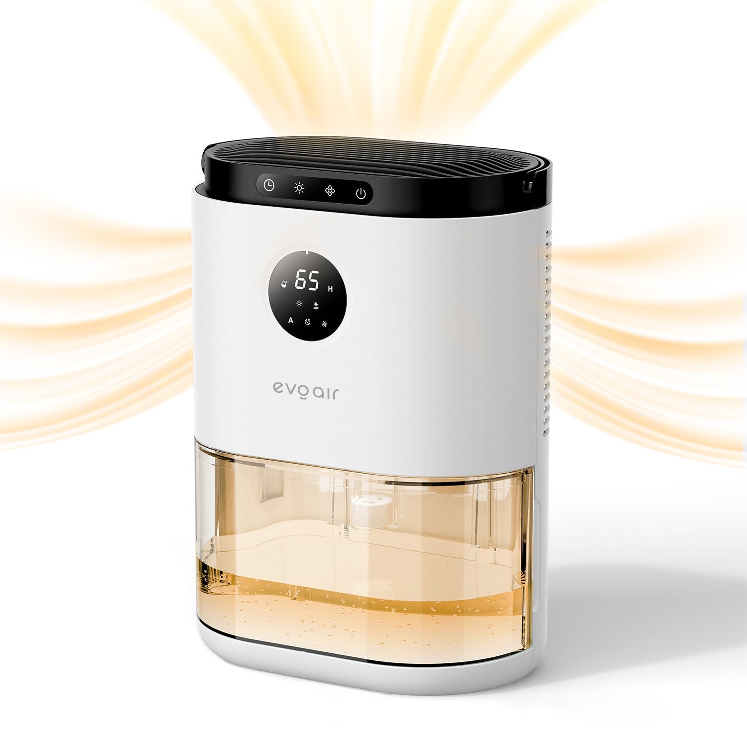 Dezumidificator aer Evoair HUMIX560, 560ml/24h, Silențios, Senzor de umiditate, 3 Moduri funcționare, Lumină Ambientală în 7 culori, Rezervor 2.3l, Alb - OVIX - Găsești soluții de încălzire, răcire și ventilare, toate integrate și controlabile dintr-o singură platformă.