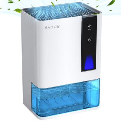 Dezumidificator Evoair HIDRY PLUS, 900ml/24h, Lumina ambientala in 7 culori, Rezervor 1.9l, 3 Viteze, Functie Auto Dezghetare, Alb - OVIX - Găsești soluții de încălzire, răcire și ventilare, toate integrate și controlabile dintr-o singură platformă.