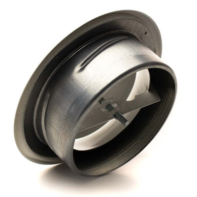 Anemostat de evacuare cu flansa ERA, Diametru125mm , Reglabil , Metal