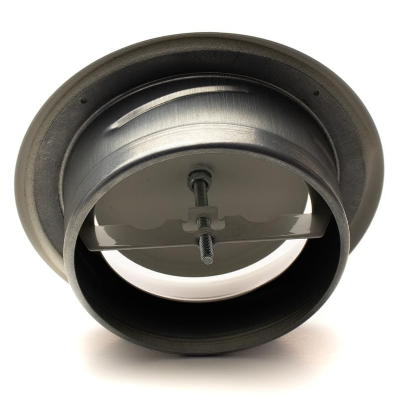 Anemostat de evacuare cu flansa ERA, Diametru125mm , Reglabil , Metal