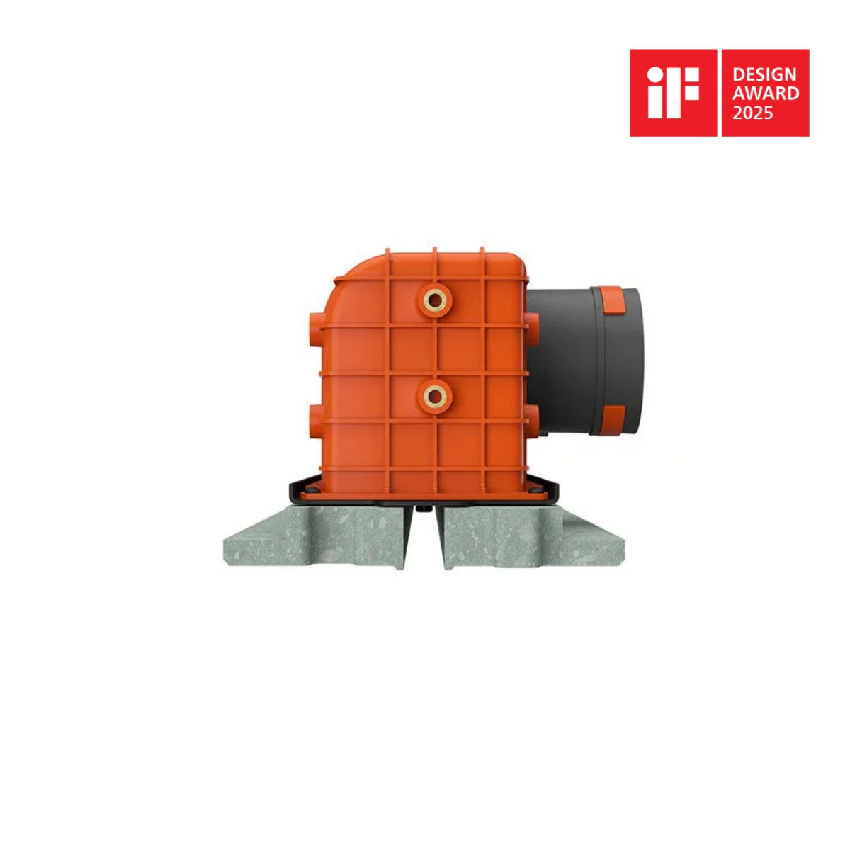 Grilă de ventilație încastrată în rigips Ergovent PRO PUZZLE 1050, diametru conexiune 75 mm