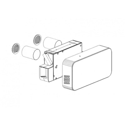 Recuperator de caldura Helty Flow Easy, Dublu Flux, Randament 91%, Filtru F7+G4 - OVIX - Găsești soluții de încălzire, răcire și ventilare, toate integrate și controlabile dintr-o singură platformă.