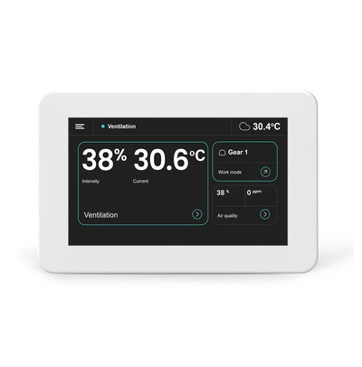 Panou LCD SimpleTouch cu conectivitate Wi-Fi și Bluetooth, Alb