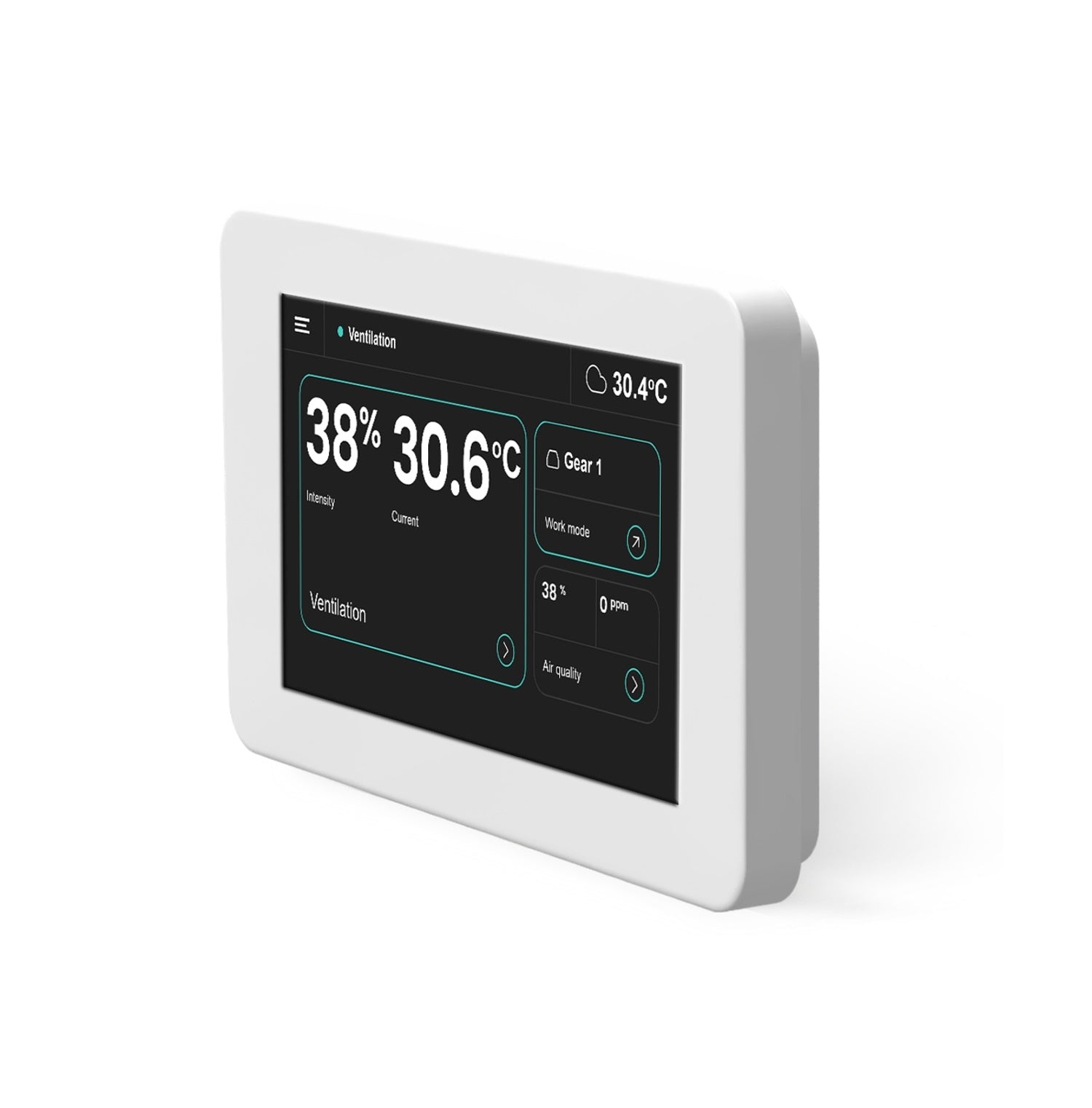 Panou LCD SimpleTouch cu conectivitate Wi-Fi și Bluetooth, Alb