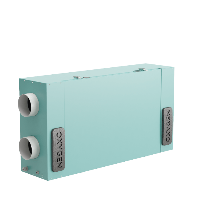 Oxygen Easy C250 centrala de ventilatie cu recuperare de caldura tavan, montaj dreapta