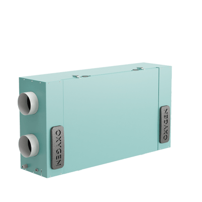 Oxygen Easy C250E centrala de ventilatie cu recuperare de caldura, cu entalpie, de tavan, montaj dreapta