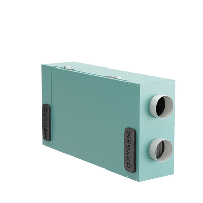 Oxygen Easy C250E centrala de ventilatie cu recuperare de caldura, cu entalpie, de tavan, montaj dreapta