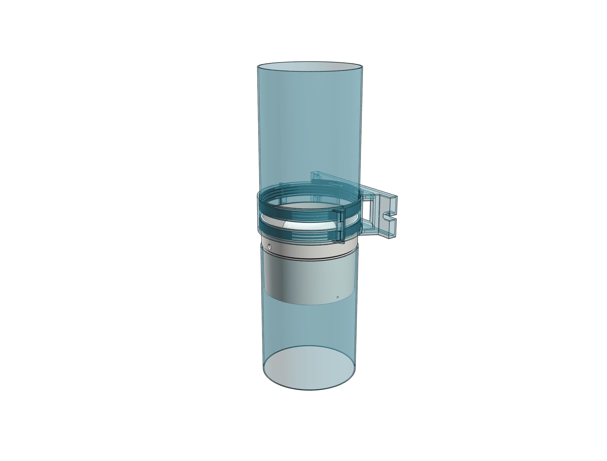 Ventilator de tubulatura axial PROFIT 4, Debit 107 mc/h