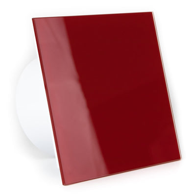 Panou frontal din sticla pentru ventilator baie dRim Red - OVIX - Găsești soluții de încălzire, răcire și ventilare, toate integrate și controlabile dintr-o singură platformă.
