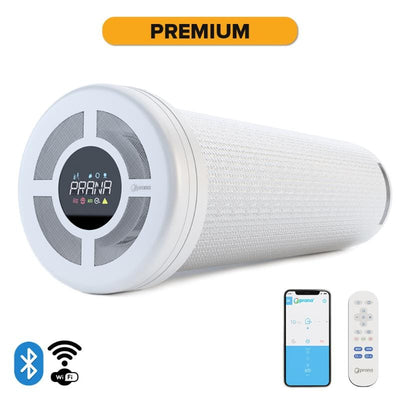Recuperator Caldura PRANA 200C PREMIUM - 140 mc/h (490mm) - OVIX - Găsești soluții de încălzire, răcire și ventilare, toate integrate și controlabile dintr-o singură platformă.