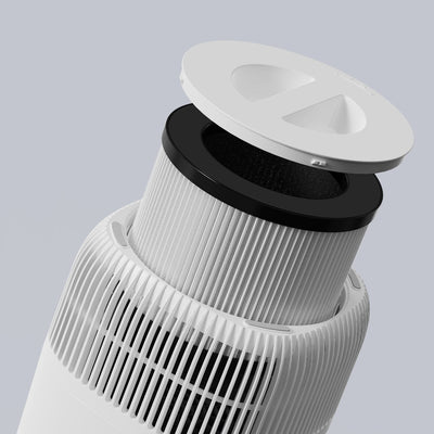 Purificator de aer Evoair Nuvia, Filtru 3 in 1 True HEPA, Carbon Activ, 3 viteze, Mod Noapte, Aromaterapie, Lumină Ambientală, Timer, Indicator Murdărie Filtru, Alb - OVIX - Găsești soluții de încălzire, răcire și ventilare, toate integrate și controlabile dintr-o singură platformă.
