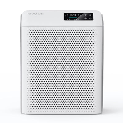 Purificator de aer Evoair HOMI P300, CADR 300m³/h, WI-FI, Filtru True Hepa, Mod Auto, Lampa UV, Ionizare, 6 Moduri Functionare, Senzor Calitate Aer, Alb - OVIX - Găsești soluții de încălzire, răcire și ventilare, toate integrate și controlabile dintr-o singură platformă.