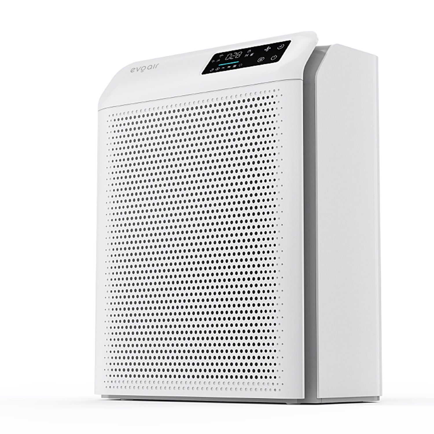 Purificator de aer Evoair HOMI P300, CADR 300m³/h, WI-FI, Filtru True Hepa, Mod Auto, Lampa UV, Ionizare, 6 Moduri Functionare, Senzor Calitate Aer, Alb - OVIX - Găsești soluții de încălzire, răcire și ventilare, toate integrate și controlabile dintr-o singură platformă.
