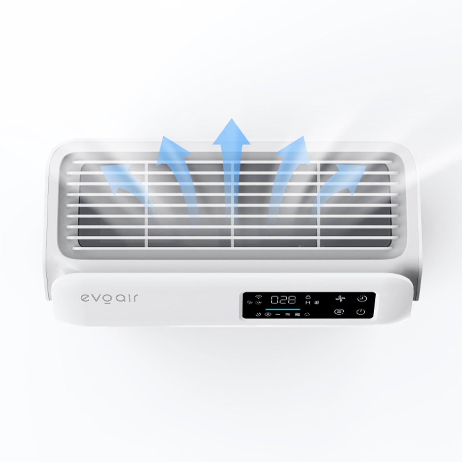Purificator de aer Evoair HOMI P300, CADR 300m³/h, WI-FI, Filtru True Hepa, Mod Auto, Lampa UV, Ionizare, 6 Moduri Functionare, Senzor Calitate Aer, Alb - OVIX - Găsești soluții de încălzire, răcire și ventilare, toate integrate și controlabile dintr-o singură platformă.