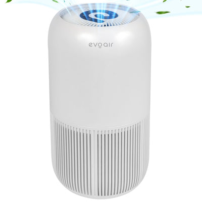 Purificator de aer Evoair, YuvoSpin, Lampă UV-C, Filtru 3in1, True Hepa, Carbon Activ, Pre-filtru, 4 viteze, Funcție Polen/Animale, Mod Noapte, Blocare Ecran, Lumină Ambientală, Alb - OVIX - Găsești soluții de încălzire, răcire și ventilare, toate integrate și controlabile dintr-o singură platformă.