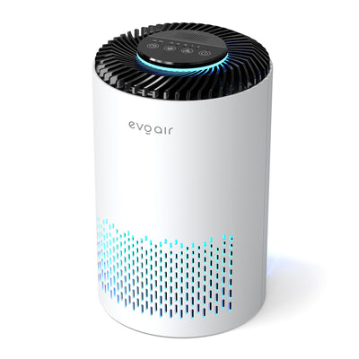 Resigilat! Purificator de aer Evoair Zuno, Filtru 3 in 1 True HEPA, Carbon Activ, Lampă UV, 3 viteze, Mod Noapte, Aromaterapie, Lumină Ambientală, Timer, Alb, Filtru Sigilat - OVIX - Găsești soluții de încălzire, răcire și ventilare, toate integrate și controlabile dintr-o singură platformă.