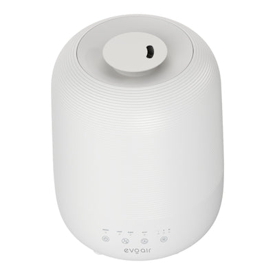 Umidificator Evoair UMIVA 3000 Rezorvor 3L, Capacitate de umidificare 300ml/h, Senzor umiditate, Mod Auto, Autonomie >8 ore, Indicator umiditate și temperatură, Alb - OVIX - Găsești soluții de încălzire, răcire și ventilare, toate integrate și controlabile dintr-o singură platformă.