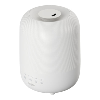 Umidificator Evoair UMIVA 3000 Rezorvor 3L, Capacitate de umidificare 300ml/h, Senzor umiditate, Mod Auto, Autonomie >8 ore, Indicator umiditate și temperatură, Alb - OVIX - Găsești soluții de încălzire, răcire și ventilare, toate integrate și controlabile dintr-o singură platformă.